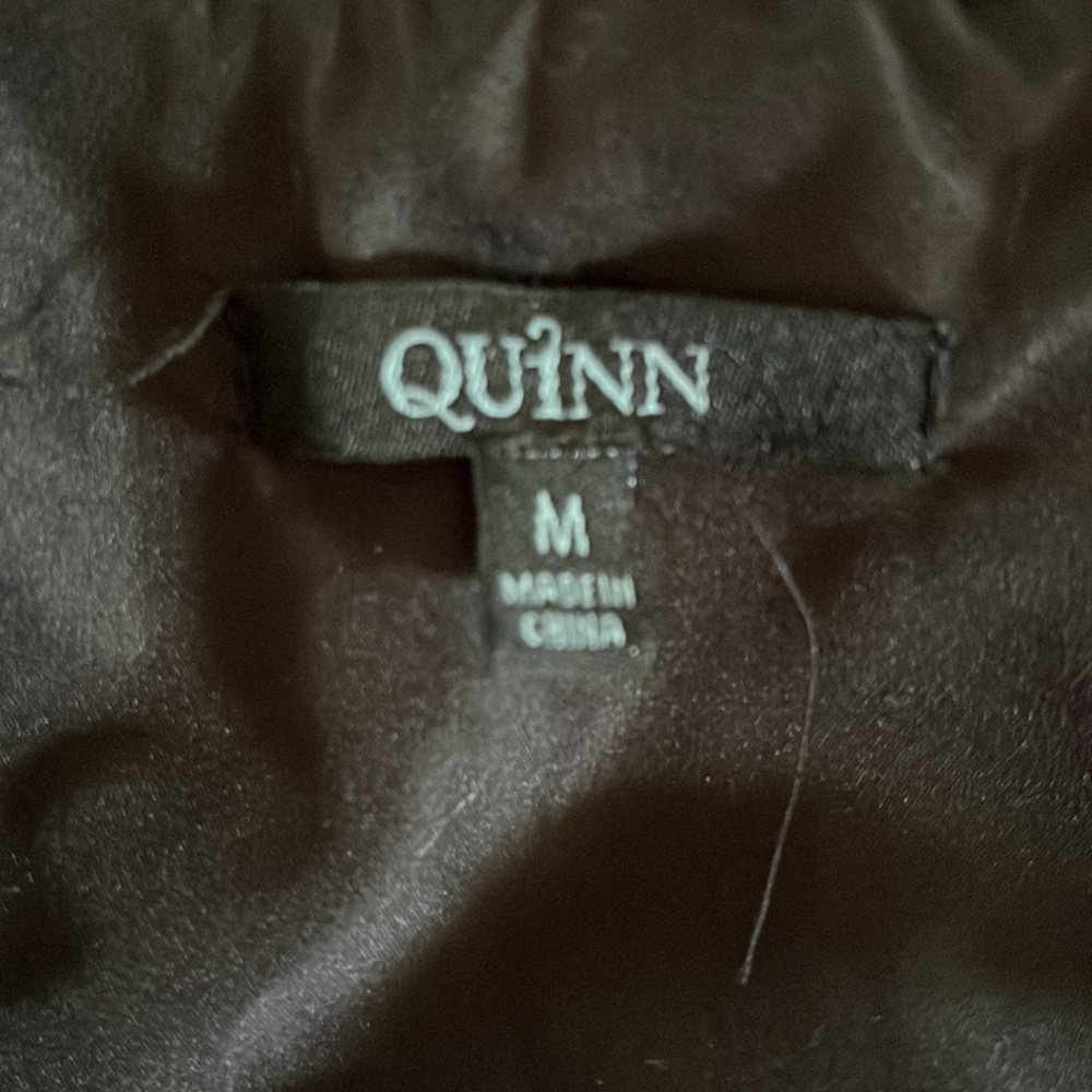Black Quilted Vest With Gold Hardware- size medium ♥️ - Picture 4 of 5